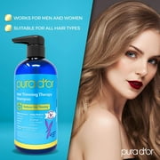 PURA DOR Hair Thinning Therapy Biotin Shampoo LAVENDER VANILLA Scent 16 Fl Oz