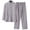 Grey, variant on Tang Suit Men Hanfu Chinese Traditional Clothes Cotton Linen Kung Fu Shirt Uniform Long Sleeved Tops and Pants