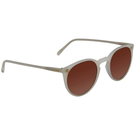 the row for oliver peoples o'malley nyc 48mm mirrored round sunglasses