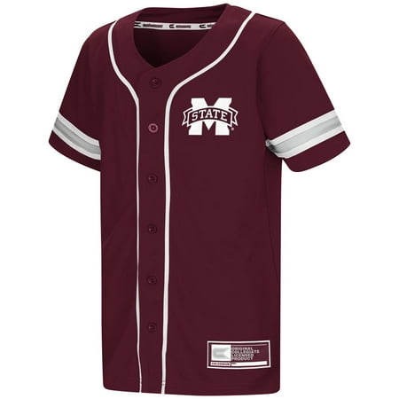 State Baseball Jersey - Youth Mississippi State Bulldogs Baseball Jersey