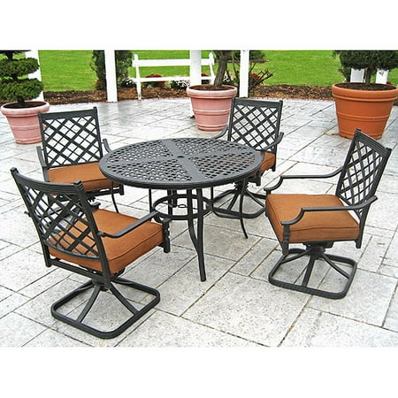 Havanna 5-Piece Swivel Rocker Dining Set
