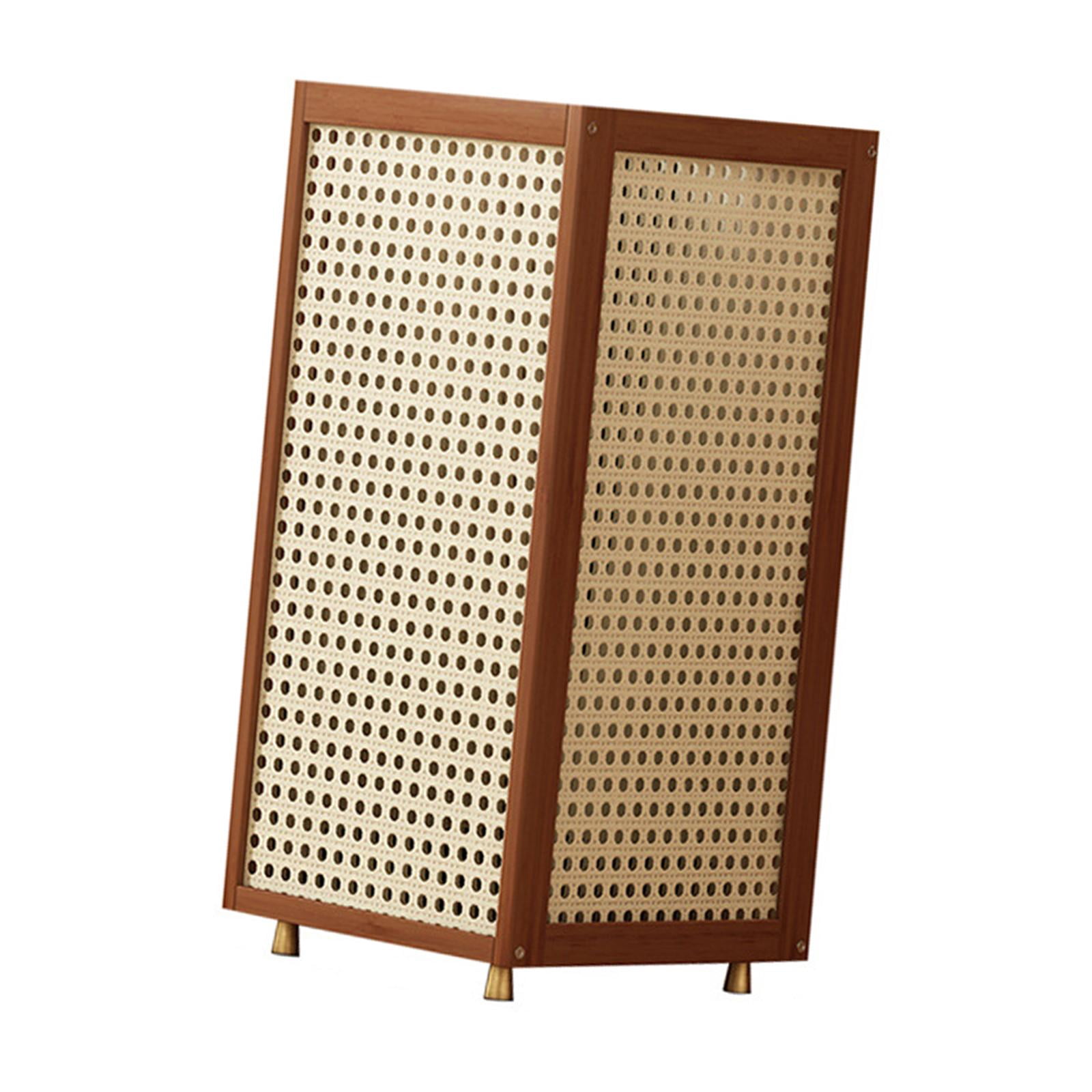 CoudarTitie Umbrella Holder Breathable Decorative Organizer for Farmhouse Entryway Hotel Brown