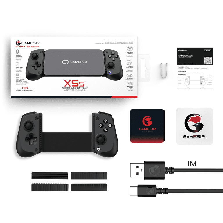 GameSir X5s Bluetooth Mobile Gaming Controller, Hall Effect