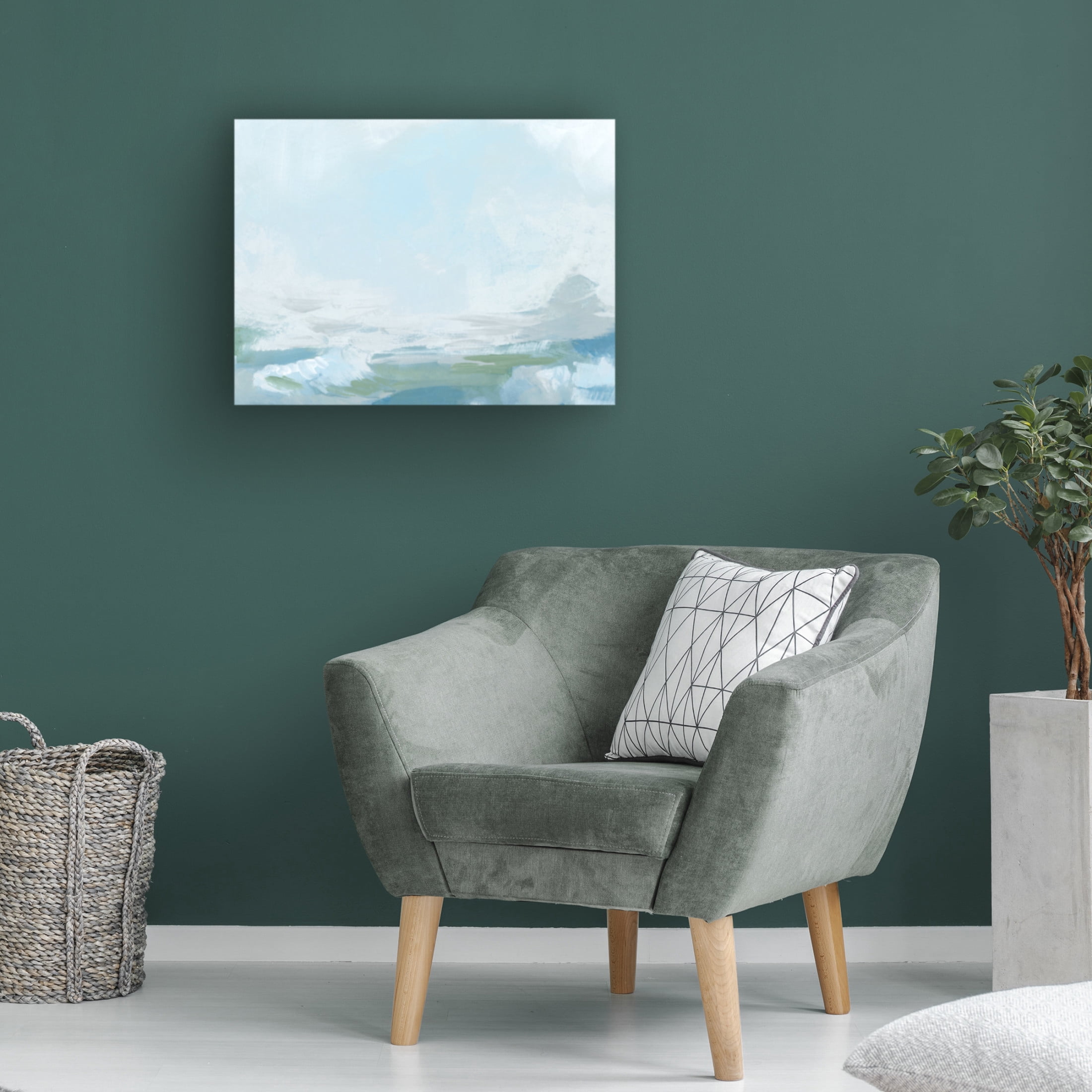 Trademark Fine Art June Erica Vess Shetland Sky II Canvas Wall Art
