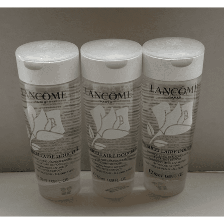 3 x Lancome Eau Micellaire Doucer Cleansing Water