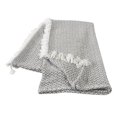 thumbnail image 1 of LR Resources THROW80180GYW4250 Diamonds Fringe Throw Blanket, Gray & Ivory - Rectangle, 1 of 1