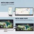 thumbnail image 2 of Monitor secundario Prechen de 12,3" IPS LCD 1920x720 HDMI USB-C, 2 of 8