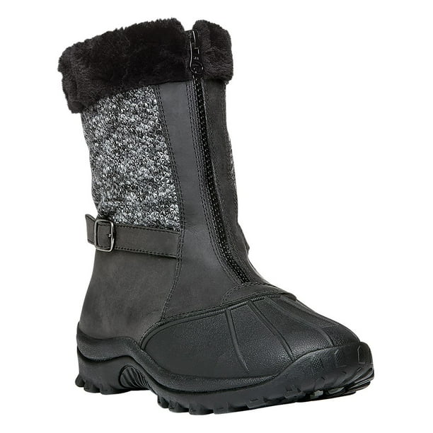propét zip front blizzard boots