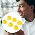 thumbnail image 3 of Compatible With  Buds 2 SM R177 Headphones Soft Silicone Ear Tips, Sound Isolating, S M L 3 Pairs Soft Silicone Ear Tips Earbuds Tips, 3 of 8