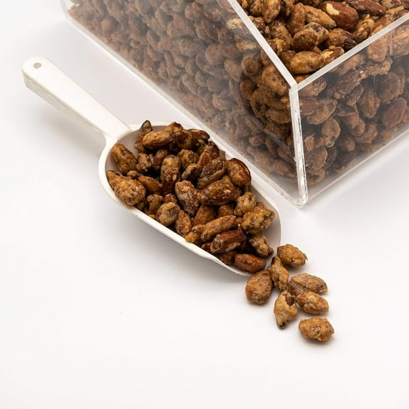 Caramel Almonds  Crunchy California Almonds in Buttery Golden Caramel  Sweet & Salty Gourmet Snack  Gluten-Free, Kosher  Perfect for Gifting & Snacking  8oz & 1lb Resealable Bags