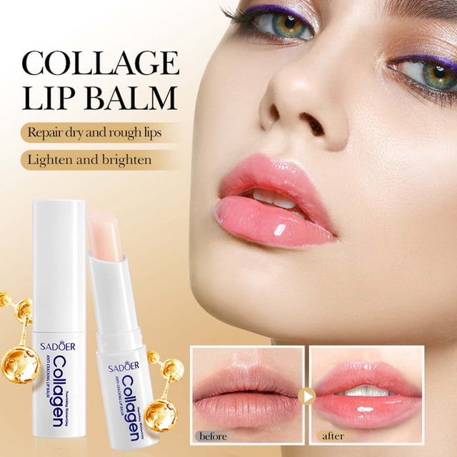 Fiudx Ofertas Y Liquidación Aceite Labial Hidratante, Bálsamo Labial Para El Cuidado De Los Labios En Invierno, Bálsamo Labial Antigrietas, 2,7G