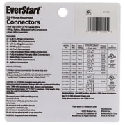 EverStart 28-Piece 12-10GA Assorted Wire Connectors Kit, Yellow, UL Certified