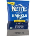 thumbnail image 2 of Kettle Foods Salt N Pepper Krinkle Cut Potato Chips, 13 Ounce -- 9 per Case., 2 of 7