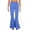 Blue1, variant on AherBiu Flare Pants for Women Plus Size Stretch Slim Fitted Bell Bottom Trousers Dancing Yoga Leggings