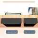 thumbnail image 4 of Debajo del escritorio Cajón invisible Organizador de papelería Dormitorio Escritorio Almacenamiento para ahorrar espacio, 4 of 8