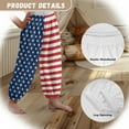 thumbnail image 6 of DISNIMO American Flag Harem Pants for Girls Bloomer Harem Pants Elastic Waist Baggy Pants for Girls Harem Pants Kids 3-7 Lantern Pants for Girls High Waisted Trousers Loose Sweatpants for Girls, 6 of 7