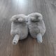 thumbnail image 2 of Pantuflas de interior con dibujos de gatos grises, suaves y cálidas, para el invierno, unisex, para mujeres, adolescentes, adultos, niños y niñas, tallas 35 a 39, 2 of 5