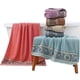thumbnail image 1 of Pack de 3 Toallas De Medio Baño Surtidas Melocotton Hogar 140x70cm Extra Suave y Absorbente Mod. STY-22, 1 of 3