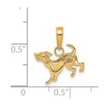 thumbnail image 4 of FB Jewels 14K Yellow Gold Dog Pendant, 4 of 4