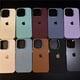 thumbnail image 4 of Funda De Silicona Suave Líquida De color Sólido De Lujo Para iPhone 11 12 13 14 Pro MAX 14 Plus Lente De metal Galvanizada A Prueba De Golpes Trasera, 4 of 4