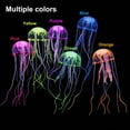thumbnail image 3 of GreenJoy 6Pcs Aquarium Glowing Jellyfish,5.9 inch Silicone Colorful Floating Fish Tank Decorations, 3 of 7