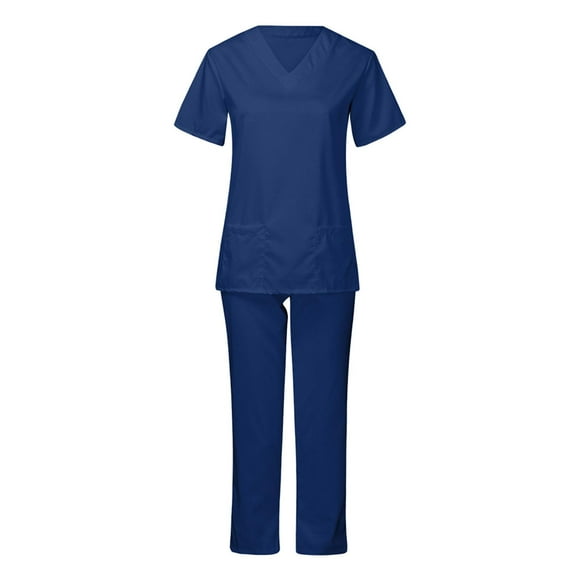 Conjunto De Uniforme De Enfermera Strade Fareast Limited Ropa De Trabajo Manga Corta XL