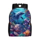 thumbnail image 1 of Fotbe Underwater Turtle Dolphin Octopus Mochila de Viaje para Laptop, Mochila Ejecutiva Delgada y Resistente 15.6", 1 of 8