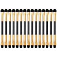 thumbnail image 1 of 15Pcs Double-sided Eyeshadow Applicators Portable Eyeshadow Brushes Women Makeup Brushes, 1 of 3