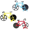 thumbnail image 2 of Moyic Cuchillos para cortar Pizza en bicicleta, cuchillo para cortar Pizza con forma de bicicleta de ruedas antiadherente con soporte, herramienta Herramientas y accesorios para hornear amarillo Moyic HA8543-02B, 2 of 6