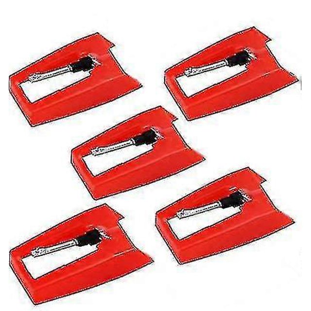 Record Player Needle, 5pack Universal Turntable Stylus Replacement Needles, Phonograph Needles For Ion Jenson Crosley Victrola Sylvania