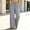 Gray wide leg pants with pockets a1, variant on BRELIL Women's Wide Leg Elastic Waist Pants with Pockets Casual Loose Lounge Pants Solid Long Trousers Vacation Travel Outfits, Dark Gray S