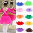 thumbnail image 1 of Girls Tutu Ballet Princess Tutus Dance Costume Party Toddler Kids Mini Skirts, 1 of 5
