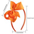 thumbnail image 2 of Diademas con lazo para niñas SIQUK Boutique Grosgrain Ribbon x12, 2 of 7