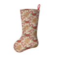 thumbnail image 2 of Christmas Stockings,Beige Christmas Gingerbread Man Pattern Stockings Christmas,14.8'' Xmas Stockings,Christmas Party Favors,Christmas Party Decorations,Christmas Stockings Personalized, 2 of 5