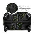 thumbnail image 4 of Balery Luggage Cover Lilies Flowers Print Suitcase Covers for Luggage Elastic Washable Suitcase Protector Fits 18-32 Inch Luggage-Large, 4 of 9