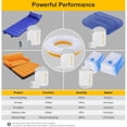 thumbnail image 4 of Portable Air Pump Cordless Electric Air Pump Quick Inflate Deflate for Pool Floats Air Mattress, 4 of 8