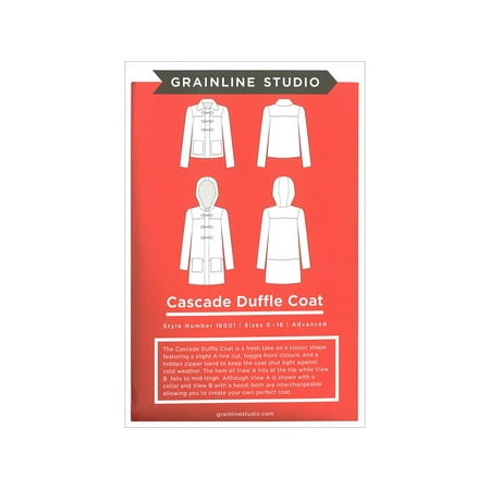 Grainline Studio Cascade Duffle Coat Ptrn