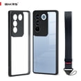 thumbnail image 4 of IBMRS For vivo s16/s16pro/v27/v27pro Case,Translucent Shockproof Phone Cover (Camo Black), 4 of 6