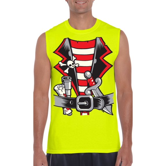 Mens Pirate Costume Ultra Cotton Sleeveless T-Shirt