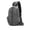 Grey, variant on Crossbody Sling Backpack for Men Women,Sling Backpack Shoulder Bag with USB Charging Port,Water-Resistant Oxford Chest Bag Daypack for Travel,Hiking(Black)