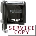thumbnail image 1 of Self-Inking Service Copy Stamp, Trodat Printy 4911, Press and Print Stamping, Impression Size 5/8" x 1-1/2", Up to 10,000 Impressions - Burgundy Ink, 1 of 10