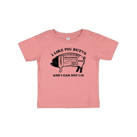 

Inktastic I Like Pig Butts Gift Baby Boy or Baby Girl T-Shirt
