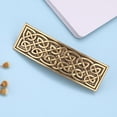 thumbnail image 4 of Vintage Style Large Hair Crafted Metal Barrette, 4 of 6