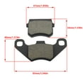 thumbnail image 1 of 50cc - 250cc Motorcycle Brake Pads Hydraulic Front Rear Brake Pads For ATV Quad Go Kart Racing Dirt Pit Bike Scooter Motocross, 1 of 2