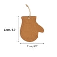 thumbnail image 5 of Fiudx Ofertas del día 1 adorno navideño de cartón para árbol de Navidad, colgante artesanal con cuerda, 5 of 5