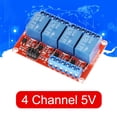 thumbnail image 4 of Módulo Interruptor Relé Bsvklp 1/2/4/8 Canales 5V 12V 24V (4) Canales 5V, 4 of 7