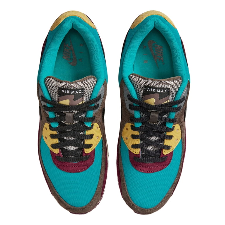 Men's and Big Kid's Nike Air Max 90 NRG Rdgrck/Blk-Trbo Grn