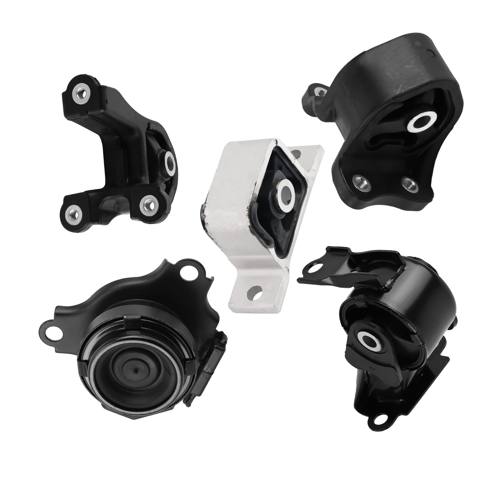 maXpeedingrods Engine Motor Mount Kits & Transmission Mount for Honda CRV 2002-2006, Element 2003-2011 2.4L 4WD Automatic Transmission Replace OE A6597 A4573 A65010 A4504 A4506