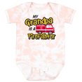 thumbnail image 3 of Inktastic My Grandpa is a Firefighter with Fire Truck Boys or Girls Baby Bodysuit, 3 of 5