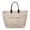 Khaki, variant on Large Capacity Bag Solid Color Shoulder Handbag Professional Commuter Purse for Daily Work Travel and Shopping Fashion Accessory 18x12 Inch White